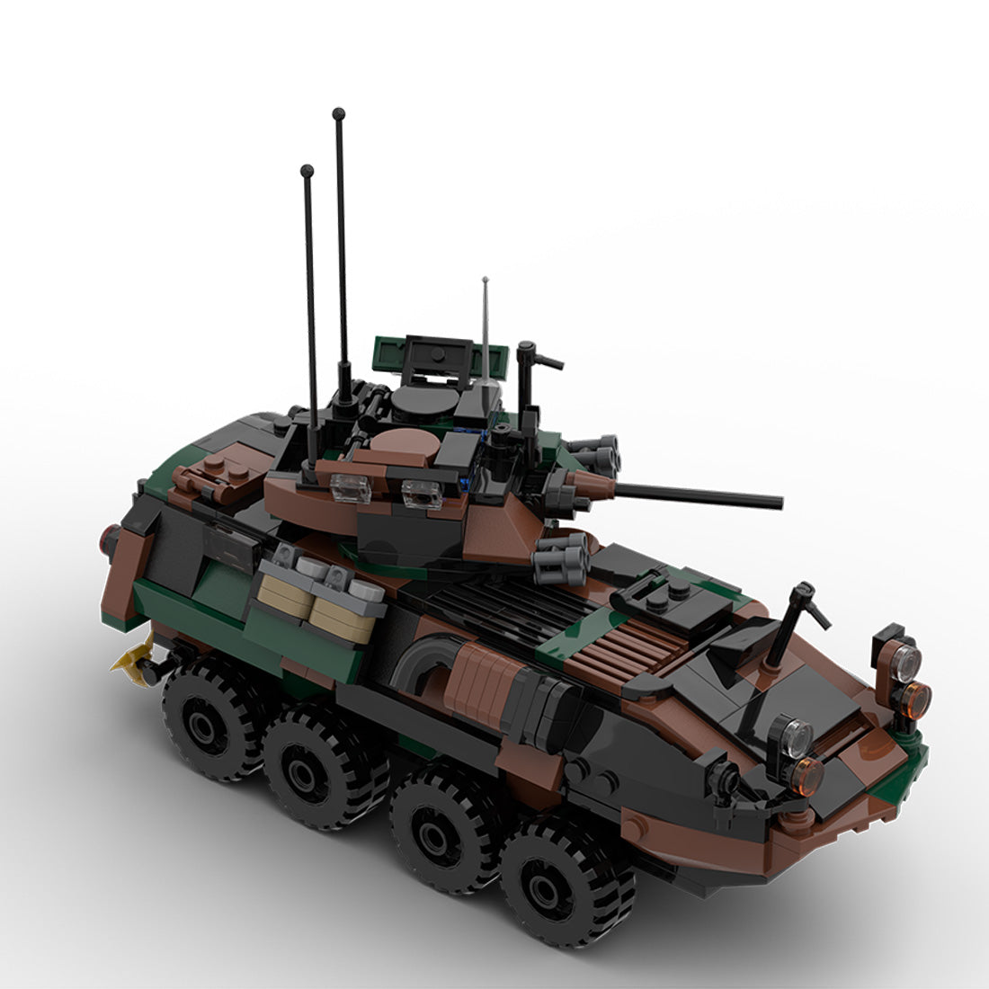 MOC-126469 LAV-25 Infantry Fighting Vehicle Model Building Blocks Set (476PCS) - cubertime