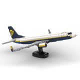 MOC-127217 1/80 Scale 737 Large Jetliner Model Building Blocks Toys Set (1118PCS) - cubertime