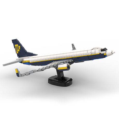 MOC-127217 1/80 Scale 737 Large Jetliner Model Building Blocks Toys Set (1118PCS) - cubertime