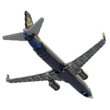 MOC-127217 1/80 Scale 737 Large Jetliner Model Building Blocks Toys Set (1118PCS) - cubertime