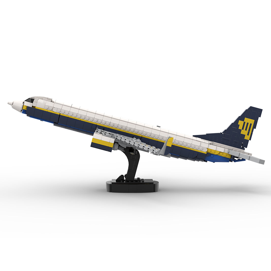 MOC-127217 1/80 Scale 737 Large Jetliner Model Building Blocks Toys Set (1118PCS) - cubertime