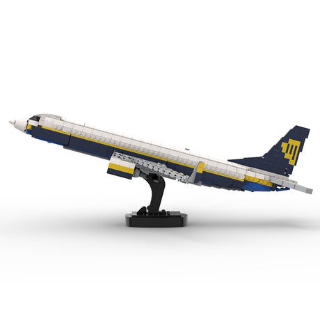 MOC-127217 1/80 Scale 737 Large Jetliner Model Building Blocks Toys Set (1118PCS) - cubertime