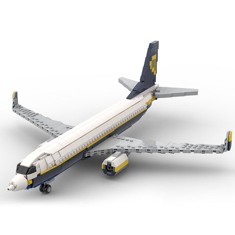 MOC-127217 1/80 Scale 737 Large Jetliner Model Building Blocks Toys Set (1118PCS) - cubertime