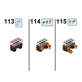 MOC-130550 Rail Transit Trains Model Building Blocks Assembly Toy Set (Dynamic Version/952PCS) - cubertime
