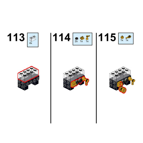 MOC-130550 Rail Transit Trains Model Building Blocks Assembly Toy Set (Dynamic Version/952PCS) - cubertime