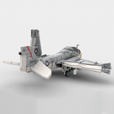 MOC-130722 1/35 Scale A-6E Intruder Building Blocks Set（1570pcs）- cubertime
