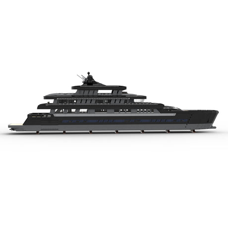 MOC-157340 Large Luxury Yachts Model Assembly Building Blocks Set (16185PCS) - cubertime