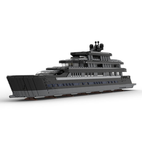 MOC-157340 Large Luxury Yachts Model Assembly Building Blocks Set (16185PCS) - cubertime