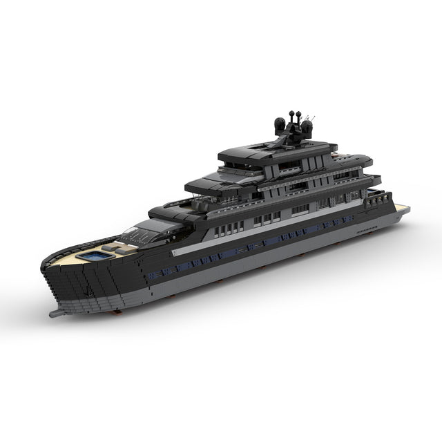 MOC-157340 Large Luxury Yachts Model Assembly Building Blocks Set (16185PCS) - cubertime