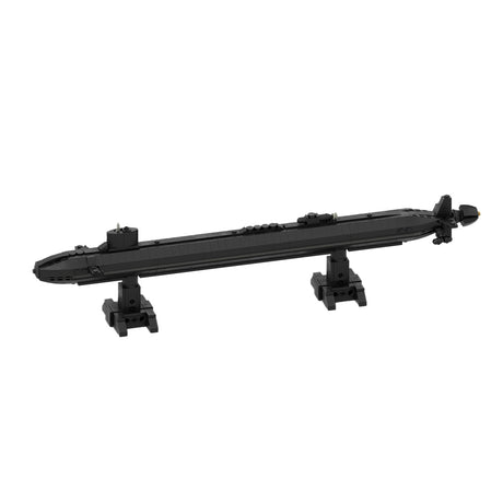 MOC-157724 1/300 Scale VIRGINIA CLASS Submarine Modern Military Model Building Blocks Set (465PCS) - cubertime