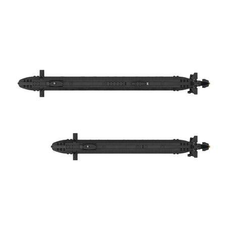 MOC-157724 1/300 Scale VIRGINIA CLASS Submarine Modern Military Model Building Blocks Set (465PCS) - cubertime