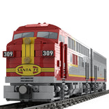 MOC-160782 Diesel Locomotive Model Assembly Toy Building Blocks Set - cubertime