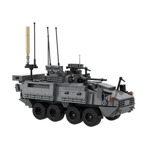 MOC-162457 Infantry Fighting Vehicle Assembly Model Small Particles Building Blocks Set (697PCS) - cubertime
