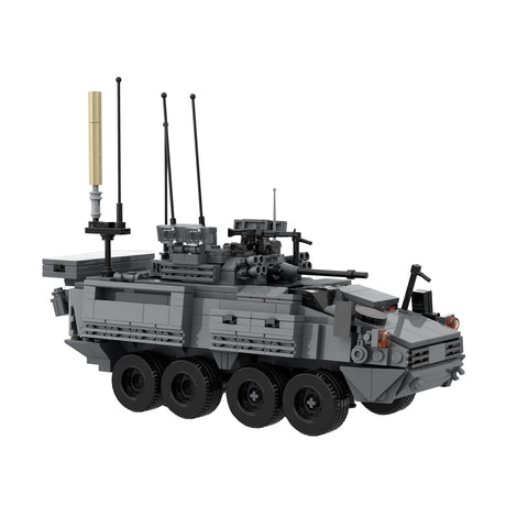 MOC-162457 Infantry Fighting Vehicle Assembly Model Small Particles Building Blocks Set (697PCS) - cubertime