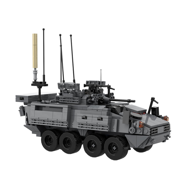 MOC-162457 Infantry Fighting Vehicle Assembly Model Small Particles Building Blocks Set (697PCS) - cubertime