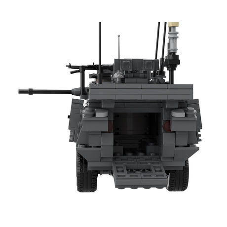MOC-162457 Infantry Fighting Vehicle Assembly Model Small Particles Building Blocks Set (697PCS) - cubertime