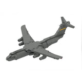 MOC-163191 C-5 GALAXY | Cargo - 1/300 Scale Active US Military Transport Aircraft Model Building Blocks Set (367PCS) - cubertime