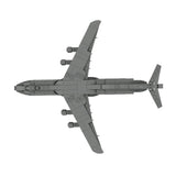 MOC-163191 C-5 GALAXY | Cargo - 1/300 Scale Active US Military Transport Aircraft Model Building Blocks Set (367PCS) - cubertime