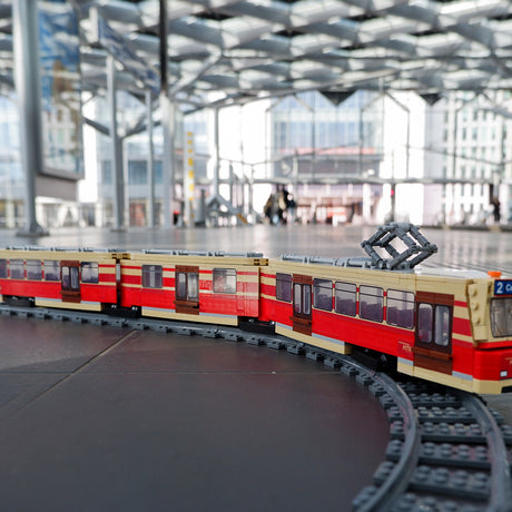 MOC-163849 Classic GTL-8 Tram Building Blocks Set - cubertime