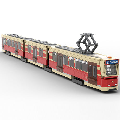 MOC-163849 Classic GTL-8 Tram Building Blocks Set - cubertime