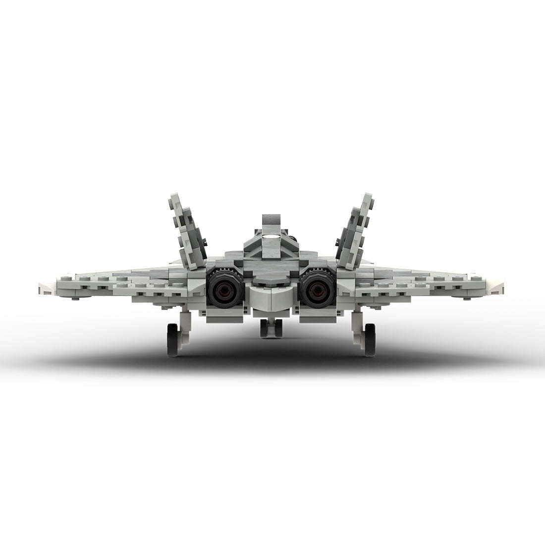MOC-167015 1/70 Scale Active Russian Army SU-57 Stealth Fighter Model DIY Assembly Building Blocks Set (405PCS) - cubertime