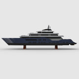 MOC-185088 1/200 Scale Mini Luxury Yacht DIY Assembly Building Blocks Set - cubertime
