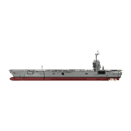 MOC-192566 1/300 Scale Gerald R-FOD | Nuclear-Powered U.S. Aircraft Carrier Building Blocks Set (6354PCS) - cubertime