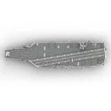 MOC-192566 1/300 Scale Gerald R-FOD | Nuclear-Powered U.S. Aircraft Carrier Building Blocks Set (6354PCS) - cubertime