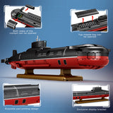 MOC-193085 1/250 Scale Typhoon Class 941 Nuclear Submarine Building Block Set (2895PCS) - cubertime