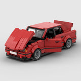 MOC-196721 Classic German Vintage Sports Sedan Building Block Model, Detailed Interior with Opening Doors and Hood, Collectible Display Construction Set (1525PCS) - cubertime