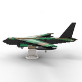 MOC-198083 B-52D Strategic Bomber Building Block Model, Opening Cockpit and Bomb Bay(788PCS) - cubertime