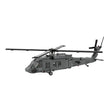 MOC-198409 1/35 Scale UH-60 American Military Helicopter Building Blocks Set - cubertime