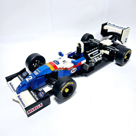 MOC-204492 1/16 Scale Williams FW16 1994 F1 Race Car Building Blocks Set(892PCS) - cubertime
