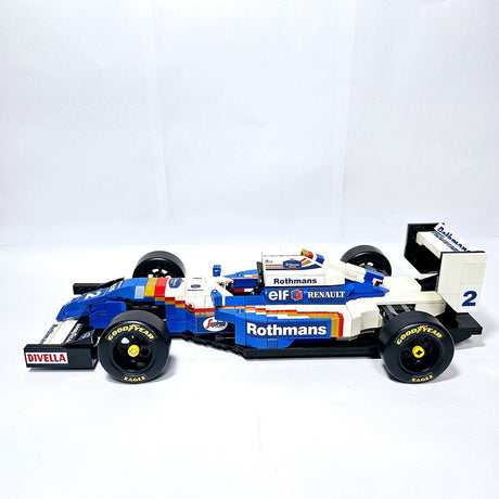 MOC-204492 1/16 Scale Williams FW16 1994 F1 Race Car Building Blocks Set(892PCS) - cubertime