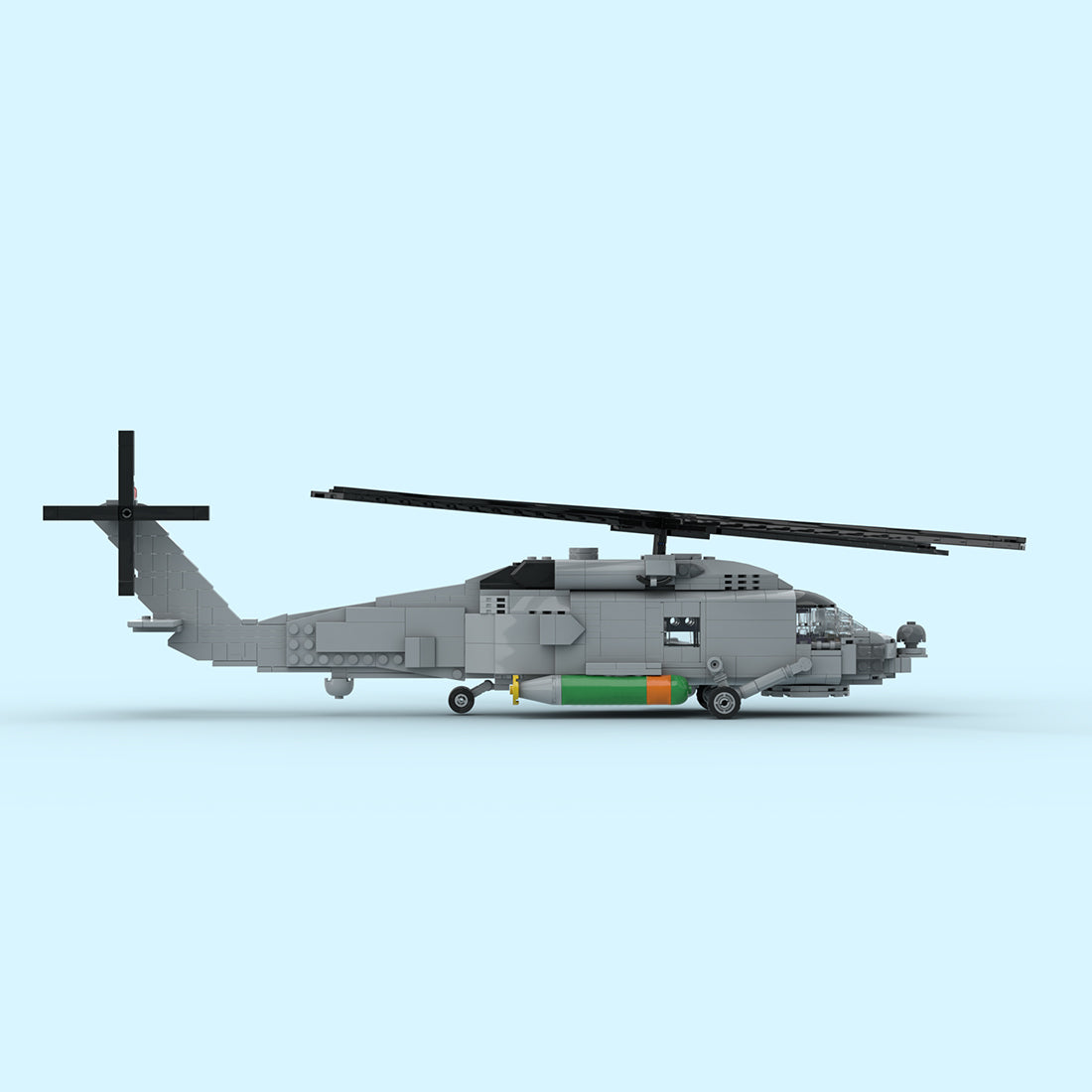 MOC-204867 MH-60R Navy Helicopter Building Blocks Set(846PCS) - cubertime