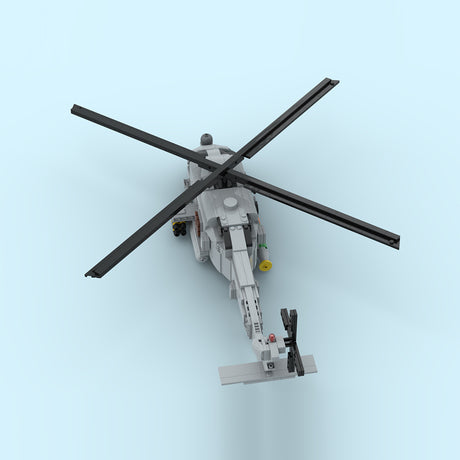 MOC-204867 MH-60R Navy Helicopter Building Blocks Set(846PCS) - cubertime