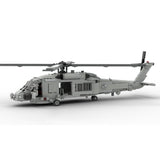 MOC-206841 1/35 Scale SH-60 SEA HAWK Helicopter Building Blocks Set (1028PCS) - cubertime