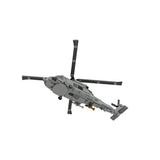 MOC-206841 1/35 Scale SH-60 SEA HAWK Helicopter Building Blocks Set (1028PCS) - cubertime
