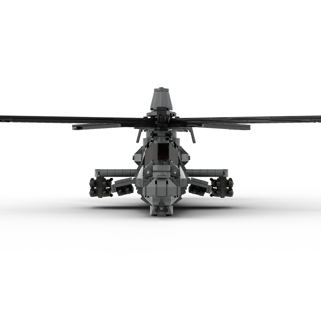 MOC-208482 1/35 Scale RAH-66 Comanche Stealth Helicopter Building Blocks Set - cubertime
