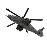 MOC-208482 1/35 Scale RAH-66 Comanche Stealth Helicopter Building Blocks Set - cubertime