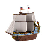 MOC-209366 Medieval Merchant Ship Building Blocks Set (2053PCS) - cubertime