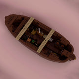 MOC-209366 Medieval Merchant Ship Building Blocks Set (2053PCS) - cubertime