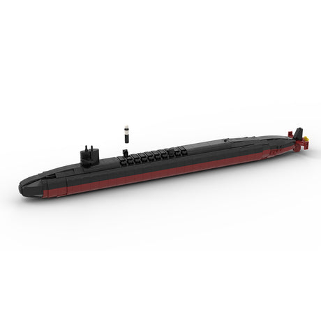 MOC-212764 OHIO CLASS Nuclear Ballistic Submarine Building Blocks Set (853PCS) - cubertime