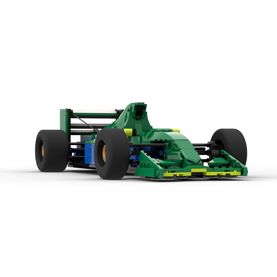 MOC-213339 1/16 Scale Jordan 191 1991 F1 Race Car Building Blocks Set(717PCS) - cubertime
