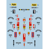 MOC-216419 1/16 Scale Ferrari 641/2 F1-90 1990 F1 Race Car Model Building Blocks Set(794PCS) - cubertime