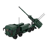 MOC-219203 Archer 8x8 Self-Propelled Howitzer Building Blocks, Military Artillery Vehicle, Rotating Turret(1029PCS) - cubertime