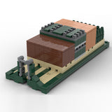 MOC-221352 RMMV 8x8 Military Logistics Transport Truck Building Block Model with Multiple Cargo Loads, Crane Loading System(3197PCS) - cubertime