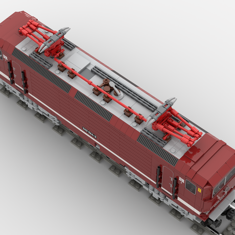 MOC-221512 BR243 German Trian Builidng Blocks Set (Dynamic Version/1328PCS) - cubertime