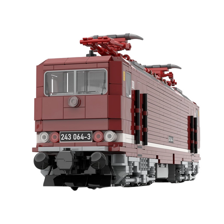 MOC-221512 BR243 German Trian Builidng Blocks Set (Dynamic Version/1328PCS) - cubertime