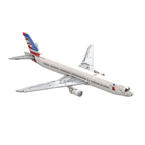 MOC-222551 American 777-300er Passenger Aircraft Building Blocks Set(2248PCS) - cubertime